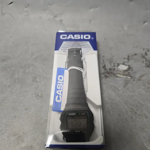 BOXED CASIO DIGITAL BLACK WATCH 