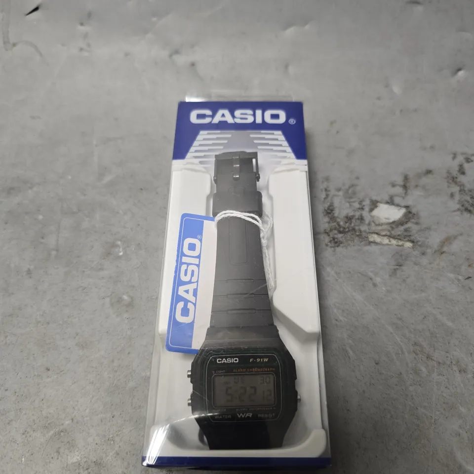 BOXED CASIO DIGITAL BLACK WATCH 