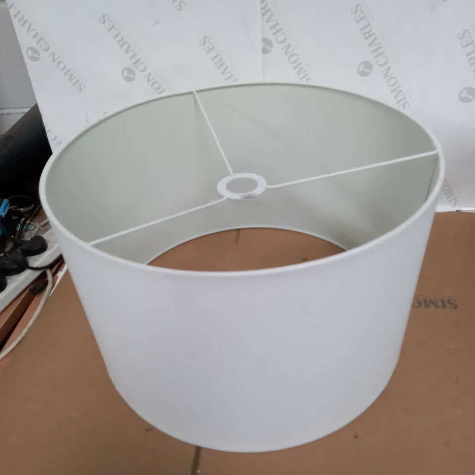 LARGE WHITE LIGHT SHADE 46CM DIAMETER