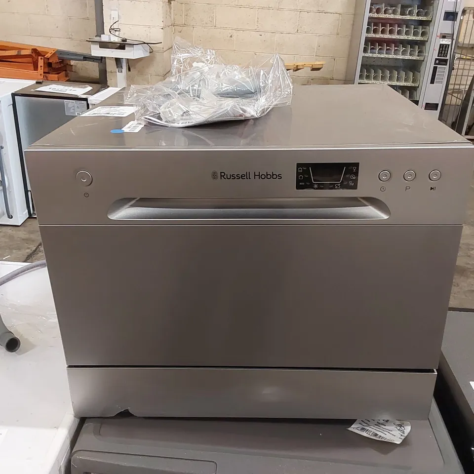 RUSSELL HOBBS FREESTANDING COMPACT DISHWASHER, MODEL: RHTTDW6S
