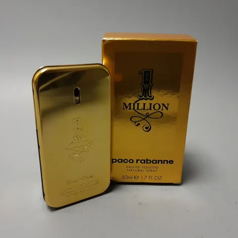 BOXED PACO RABANNE 1 MILLION MENS 50ML EAU DE TOILETTE