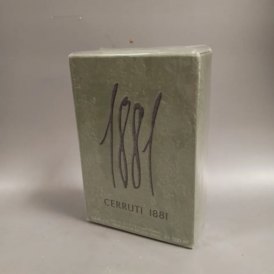 BOXED AND SEALED 1881 CERRUTI EAU DE TOILETTE 100ML