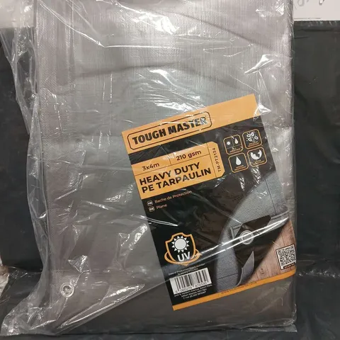 SEALED TOUGH MASTER HEAVY DUTY PE TARPAULIN - 3X4M