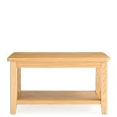 BOXED ASHWIN SMALL COFFEE TABLE - CONTAINS SOLID WOOD (1 BOX)