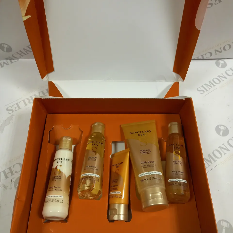 BOXED SANCTUARY SPA SIGNATURE PERFECT PAMPER PARCEL GIFT SET RRP £20