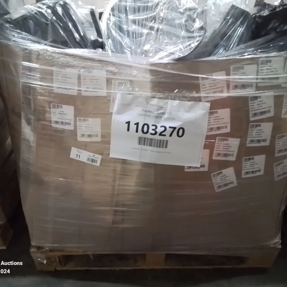 PALLET OF APPROXIMATELY 25 UNPROCESSED RAW RETURN HOUSEHOLD AND ELECTRICAL GOODS TO INCLUDE;