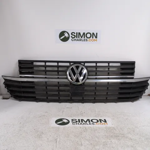 VOLKSWAGEN FRONT GRILLE WITH EMBLEM – BLACK