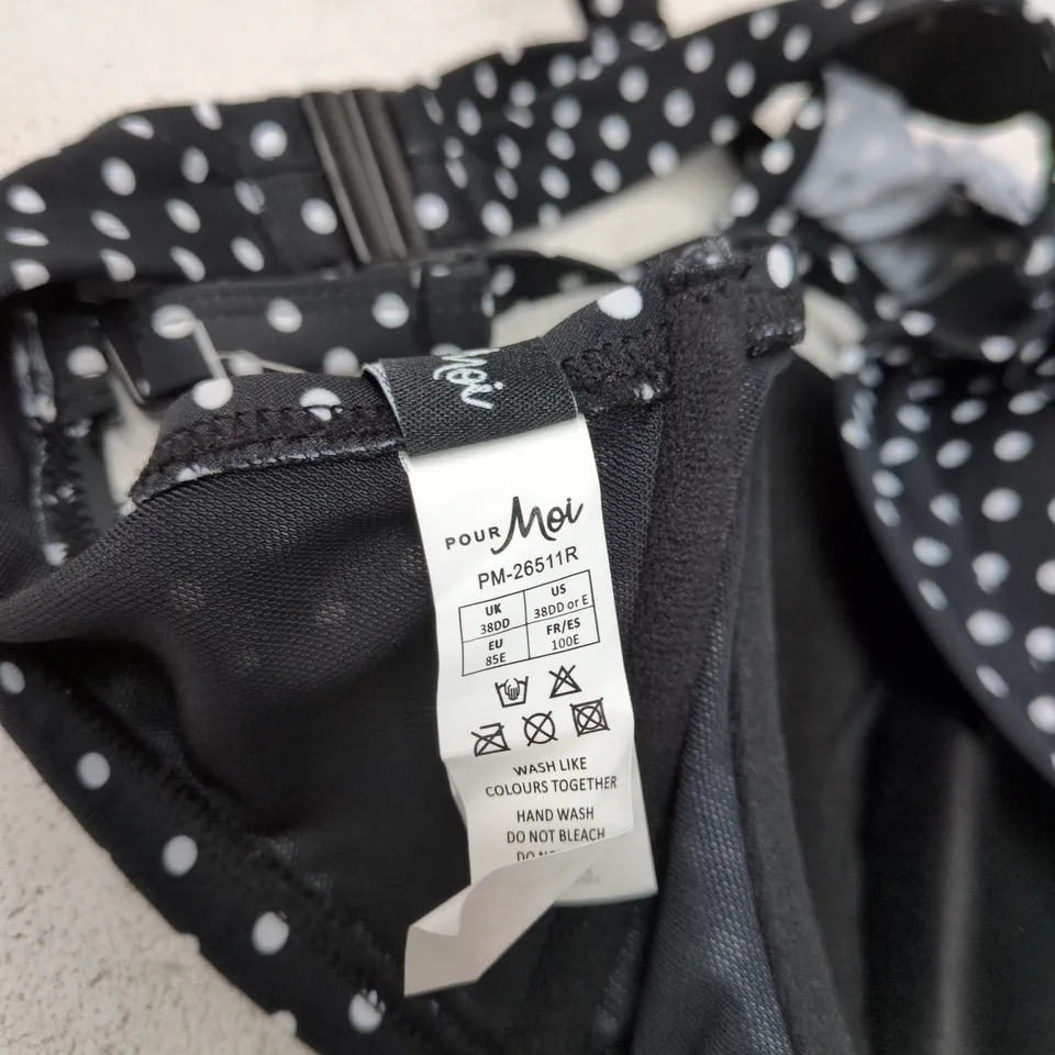 POUR MOI POLKA DOT BIKINI TOP – UK 38DD