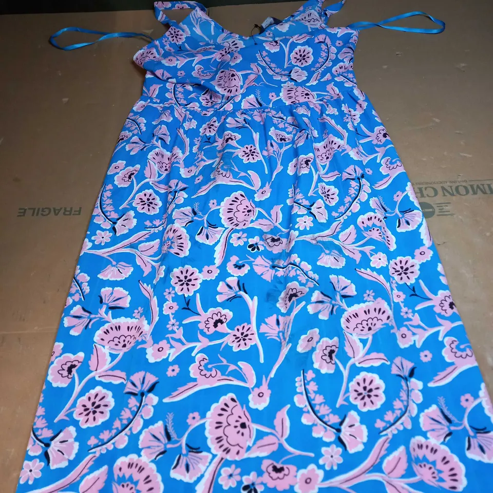 WOMENS FLORAL PATTERN SUMMER DRESS SIZE 12