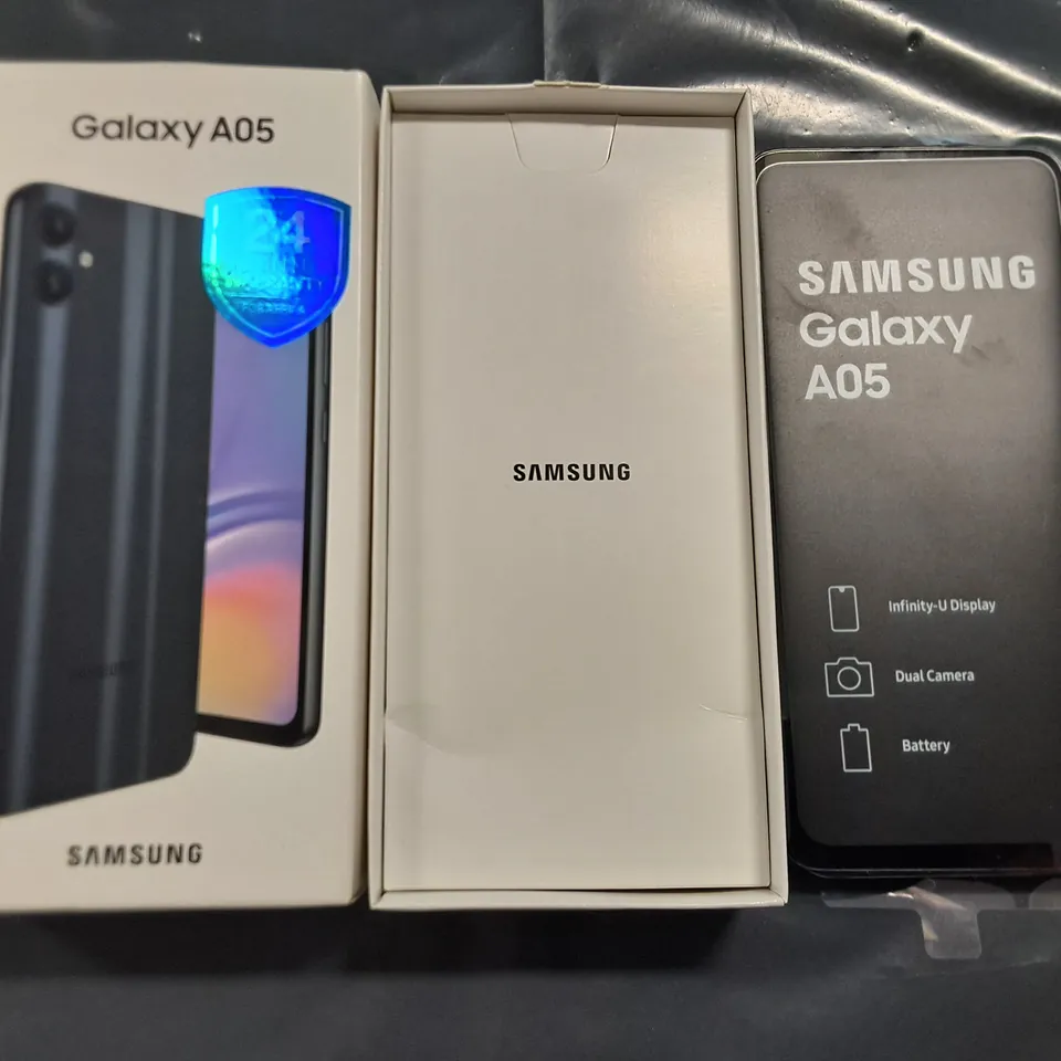 BOXED SAMSUNG GALAXY A05 4/64GB IN BLACK - SM-A055F