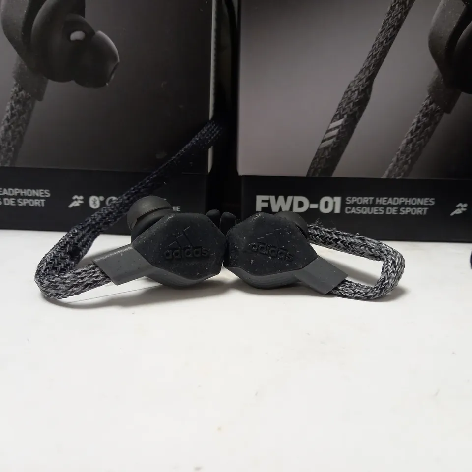 BOX OF 2 ADIDAS FWD-01 SPORT IN-EAR HEADSET - NIGHT GREY 