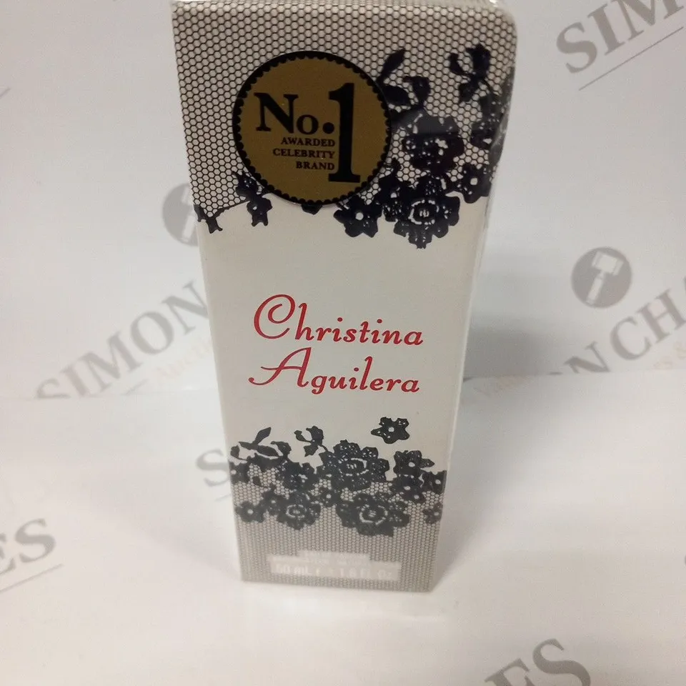 BOXED AND SEALED CHRISTINA AGUILERA EAU DE PARFUM 50ML 