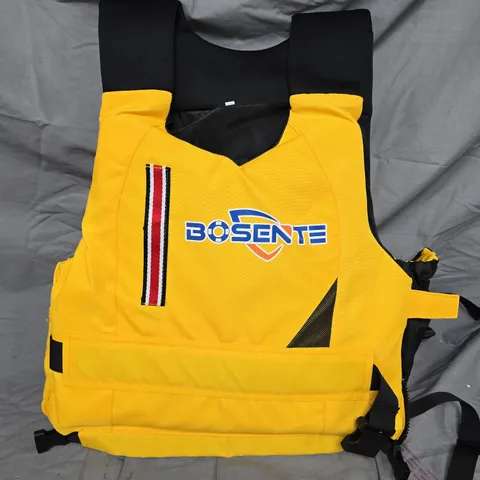BOSENTE YELLOW LIFE JACKET – BUOYANT VEST