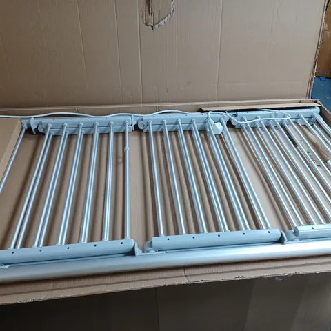 BOXED ORGANISED OPTIONS 3 TIER HEATED AIRER WITH 21M DRYING SPACE - COLLECTION ONLY