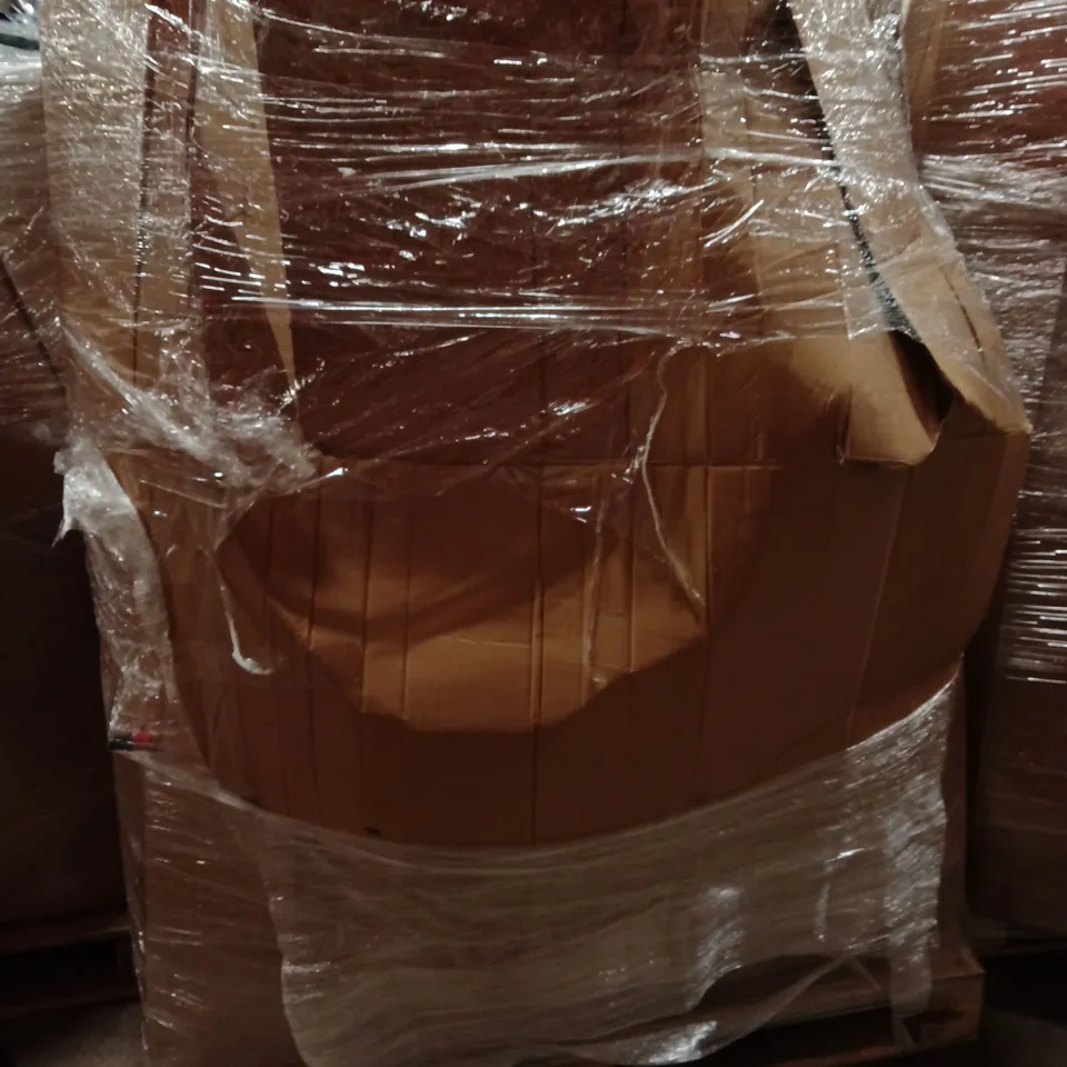 PALLET OF ASSORTED HOUSEHOLD GOODS AND PRODUCTS TO INCLUDE;KETTLE LAMPSHADES,TRASHCAN BASKET,ETC