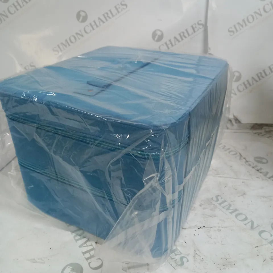 BUNDLEBERRY BY AMANDA HOLDEN VANITY STORAGE CASE - BLUE