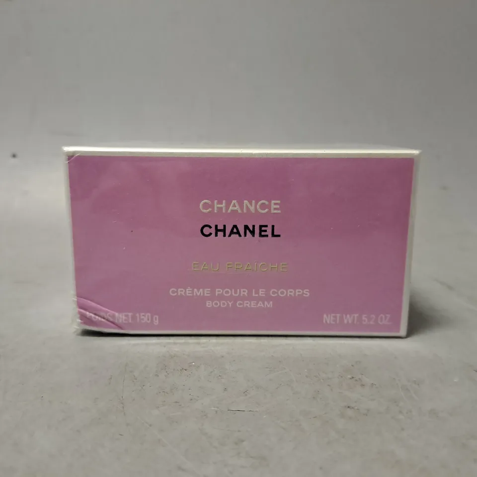 SEALED CHANEL CHANCE EAU FRAÎCHE BODY CREAM