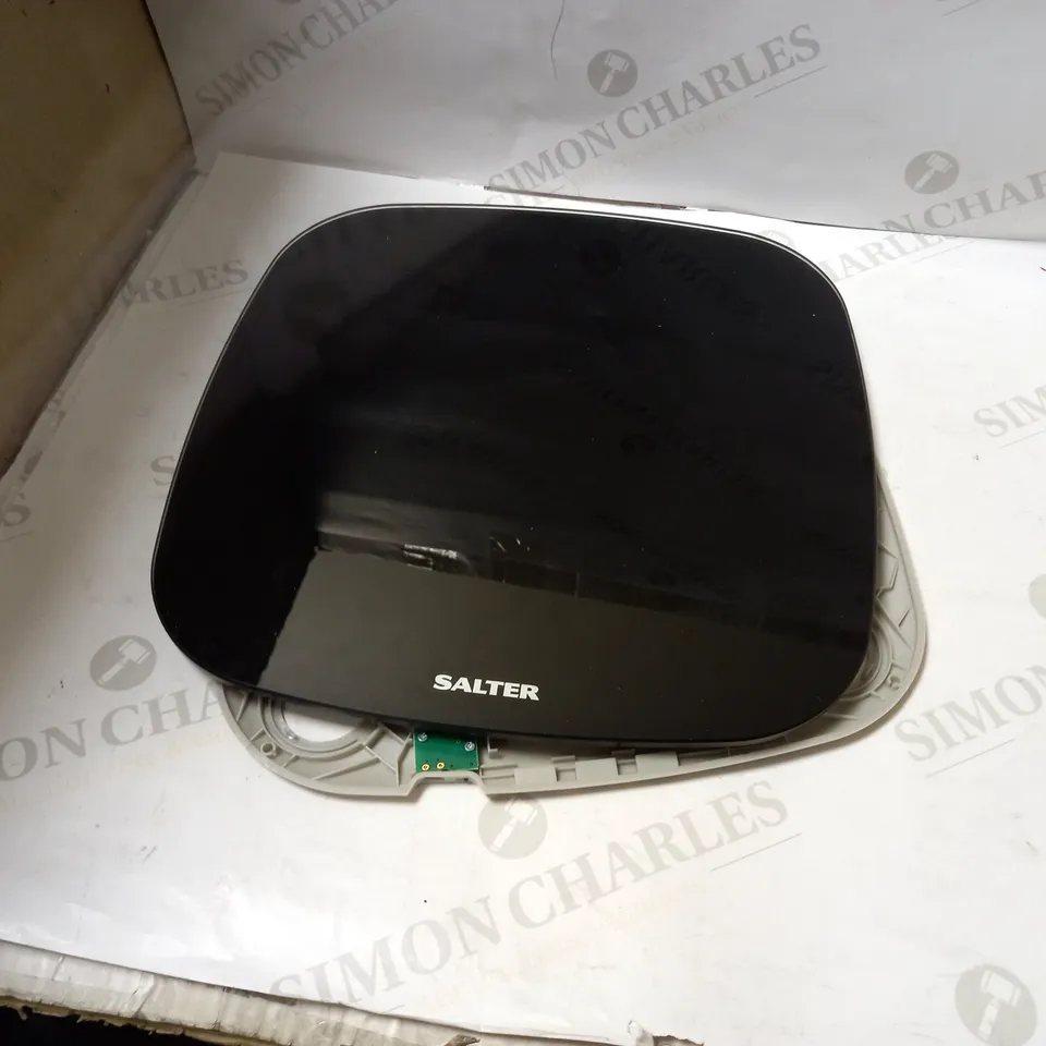 BOXED SALTER ECO RECHARGEABLE BLACK ELECTRONIC SCALE 