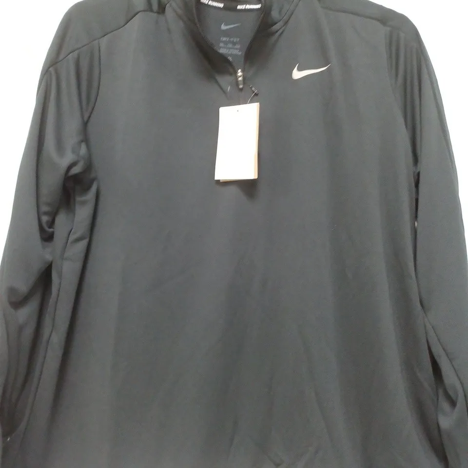 NIKE RUNNING HALF ZIP JACKET IN BLACK - XXL
