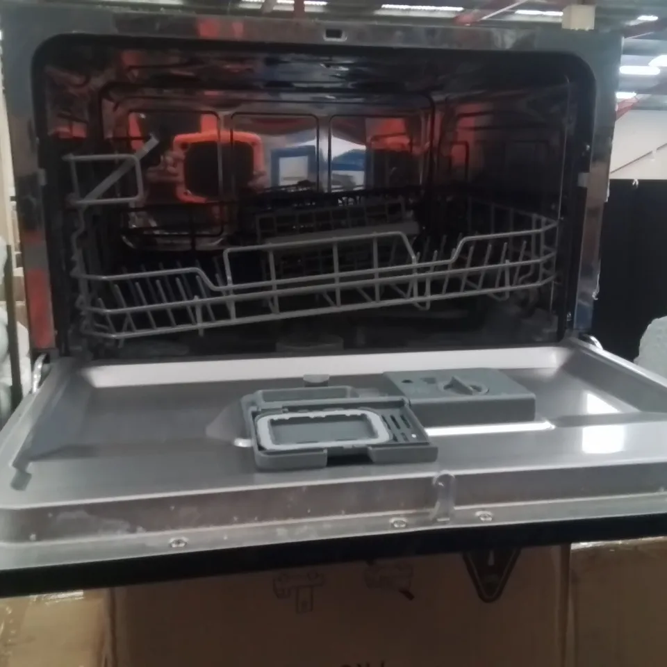 RUSSELL HOBBS RHTTDW6B TABLE TOP DISHWASHER - BLACK