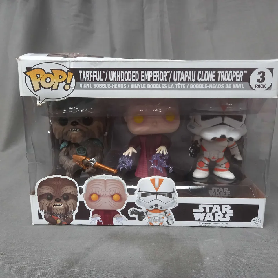 POP! STAR WARS PACK OF 3 VINYL BOBBLE HEADS