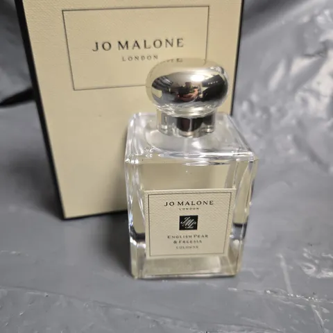 BOXED JO MALONE ENGLISH PEAR AND FREESIA COLOGNE 50ML