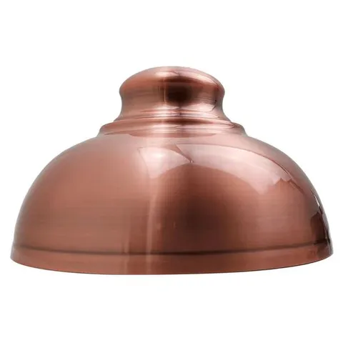 BOXED 1-LIGHT DOME PENDANT