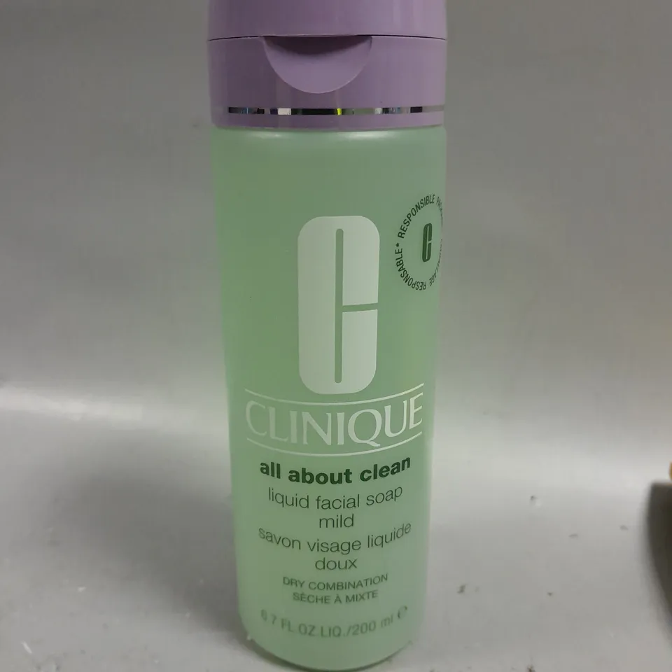 CLINIQUE ALL ABOUT CLEAN LIQUID FACIAL SOAP - MILD - 200ML 