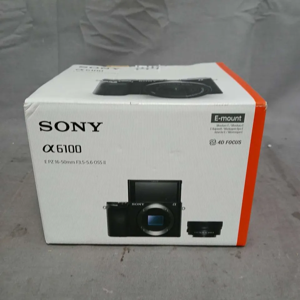 SONY ALPHA 6100 MIRRORLESS APS-C CAMERA