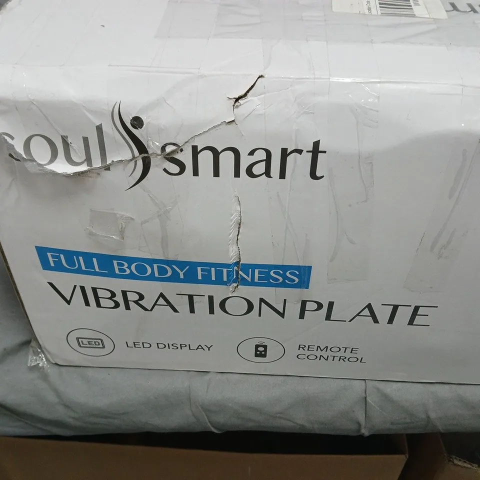 SOULSMART FULL BODY FITNESS VIBRATION PLATE – BOXED