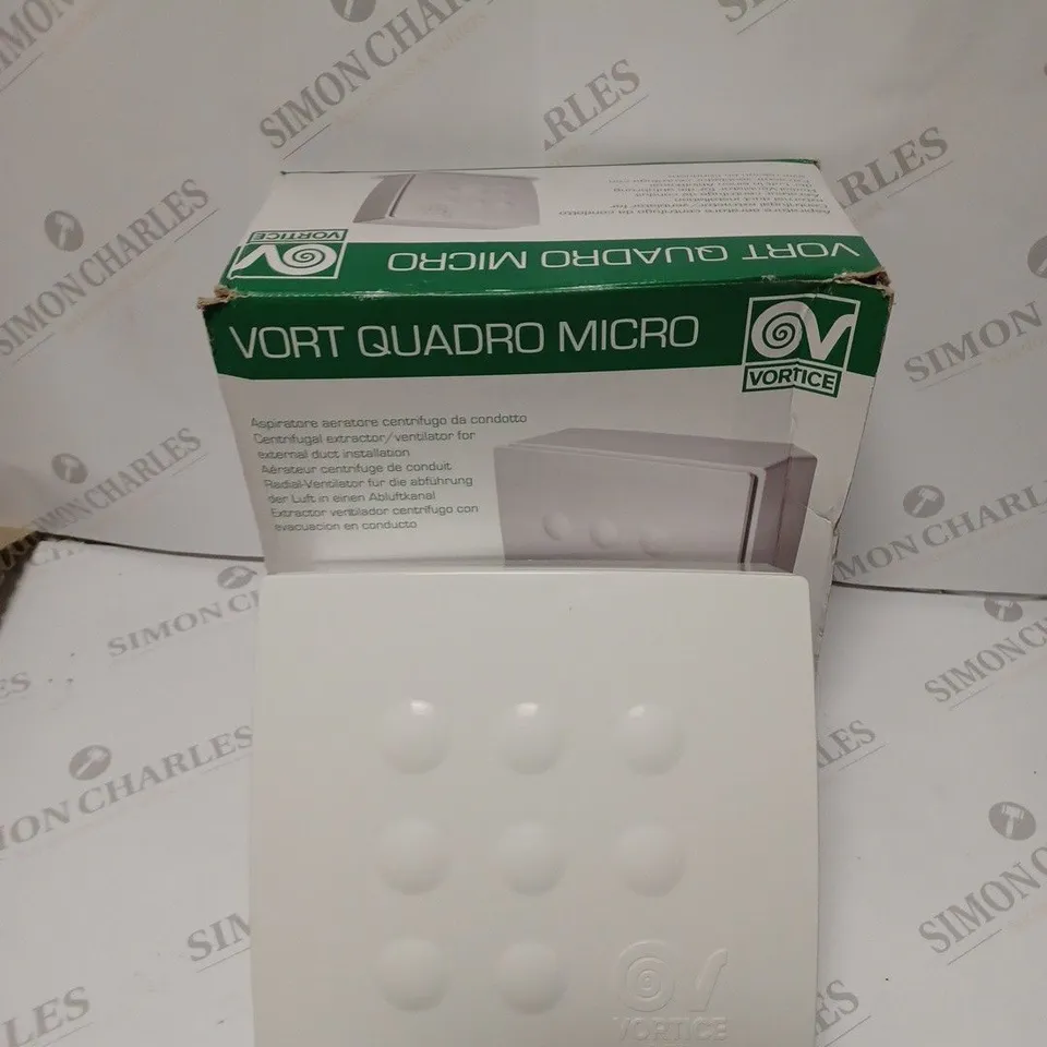 VORTICE QUADRO MICRO EXTRACTOR/VENTILATOR