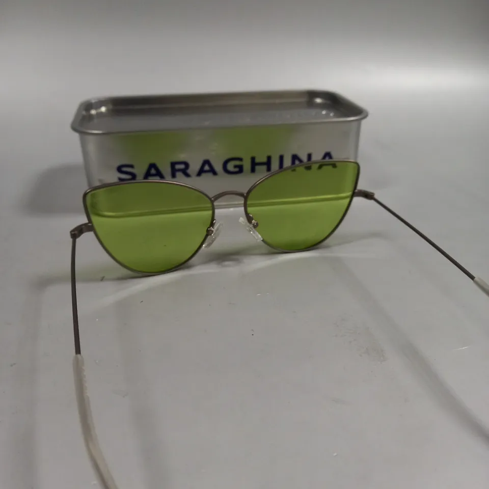 SARAGHINA GIADA/384VRD GREEN LENSE GLASSES 