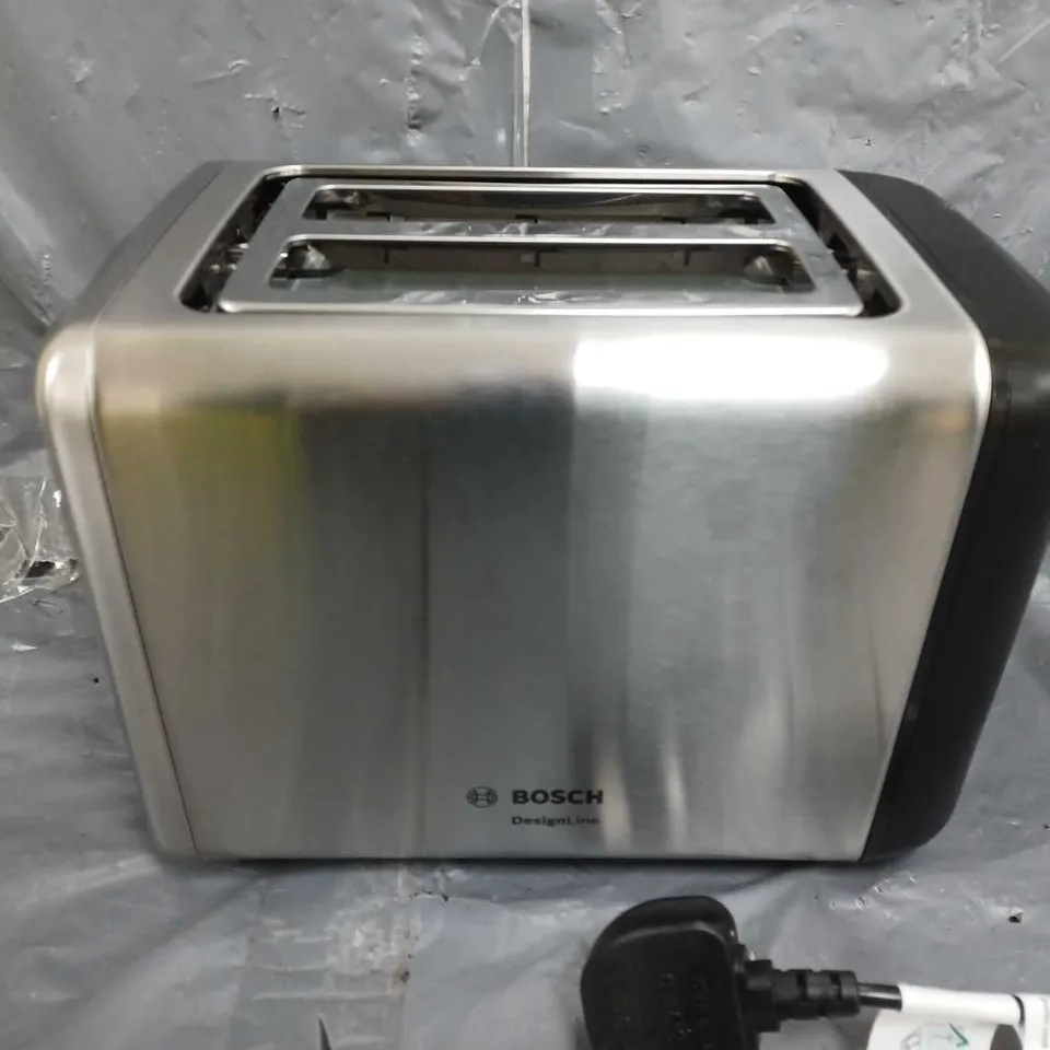 BOSCH DESIGN LINE TOASTER STAINLESS RRP £35