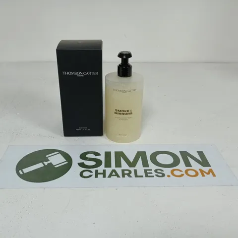 THOMSON CARTER LONDON SMOKE & MIRRORS BODY WASH 450ML
