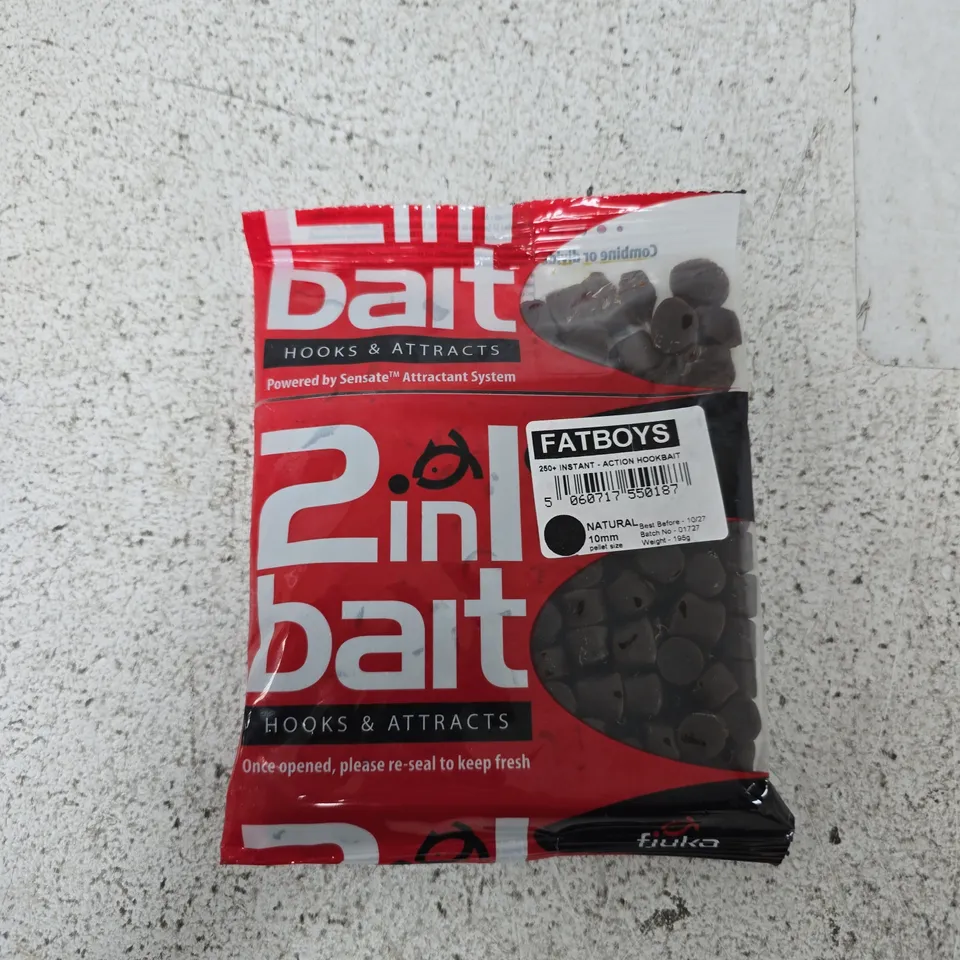 FATBOYS 2-IN-1 BAIT – HOOKS & ATTRACTS (RED PACK)