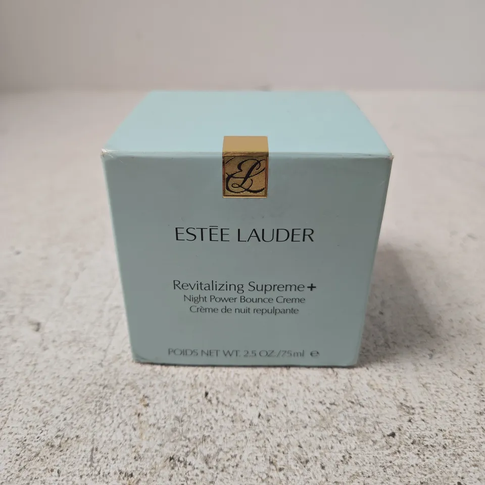 ESTÉE LAUDER REVITALIZING SUPREME+ NIGHT POWER BOUNCE CREME 75ML