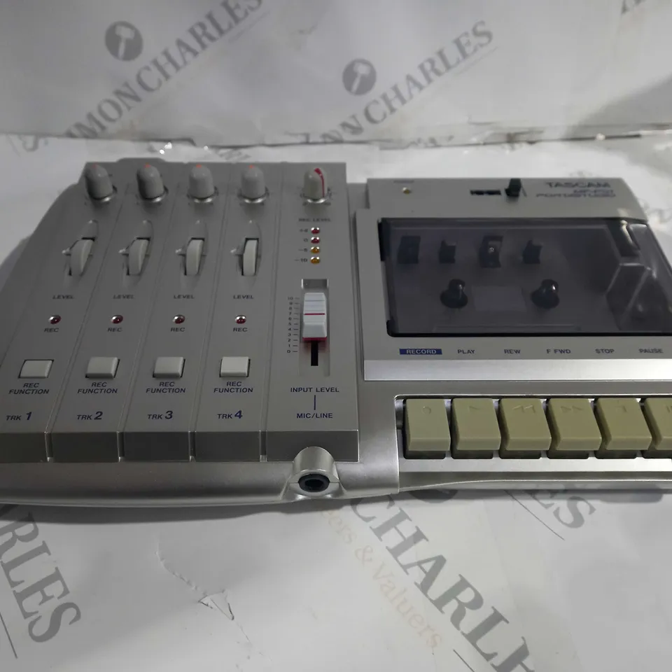 TASCAM MF-P01 PORTASTUDIO ANALOG 4 TRACK CASSETTE RECORDER