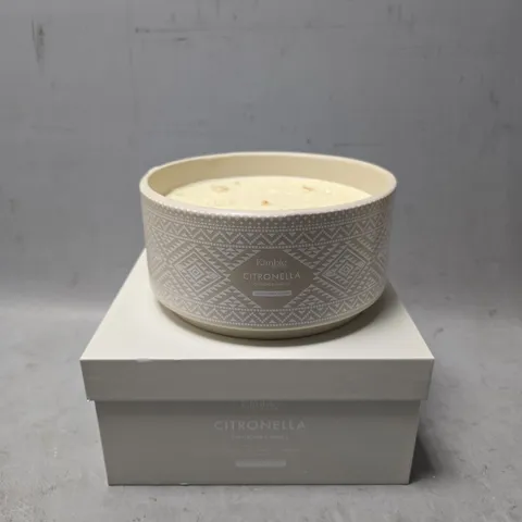 BOXED KIMBIE HOME CITRONELLA OUTDOOR CANDLE 1000G