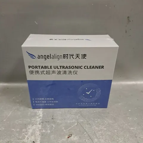 BOXED SEALED ANGEL ALIGN PORTABLE ULTRASONIC CLEANER 