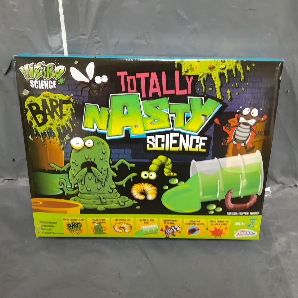 SET OF 2 WEIRD SCIENCE - TOTALLY NASTY SCIENCE 