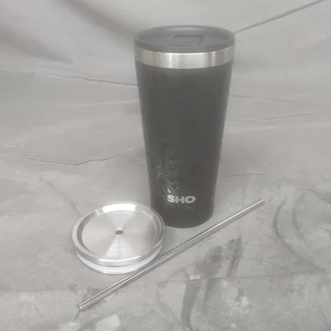 SHO CALIX STRAW LID DRINKS CONTAINER - 500ML 