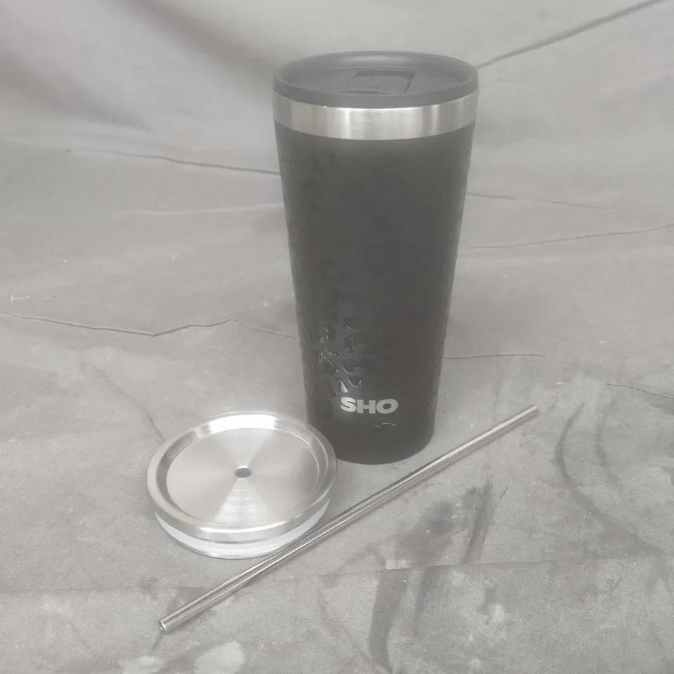 SHO CALIX STRAW LID DRINKS CONTAINER - 500ML 