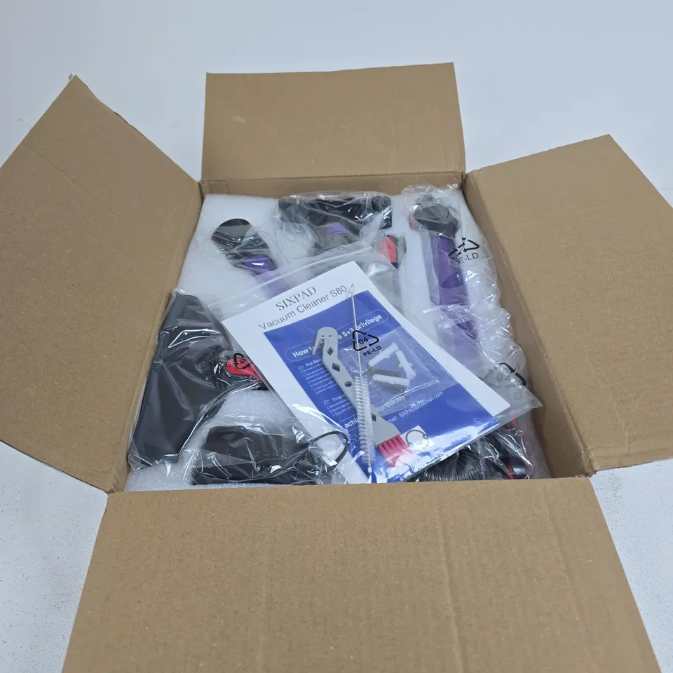 SIXPAD S80 CORDLESS VACUUM CLEANER BOXED
