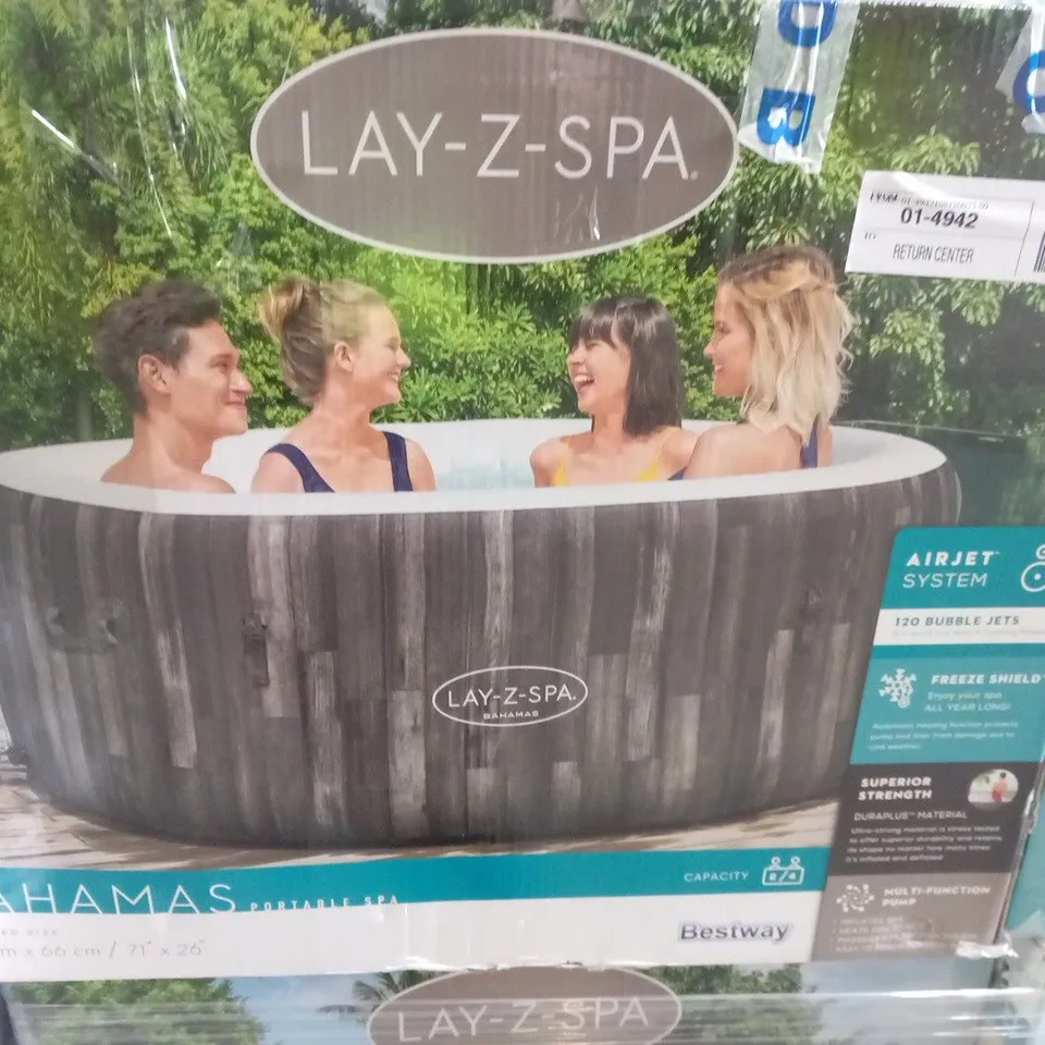 BOXED LAY-Z-SPA BAHAMAS PORTABLE SPA