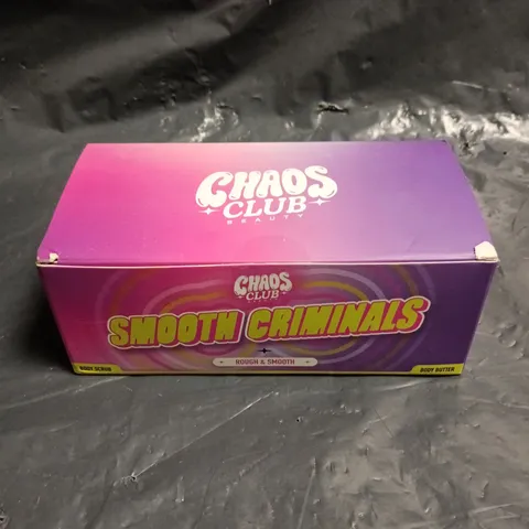 SEALED CHAOS CLUB SMOOTH CRIMINALS BODY CARE SET 