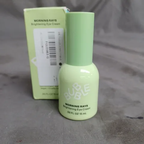 BUBBLE MORNING RAYS BRIGHTENING EYE CREAM 15ML