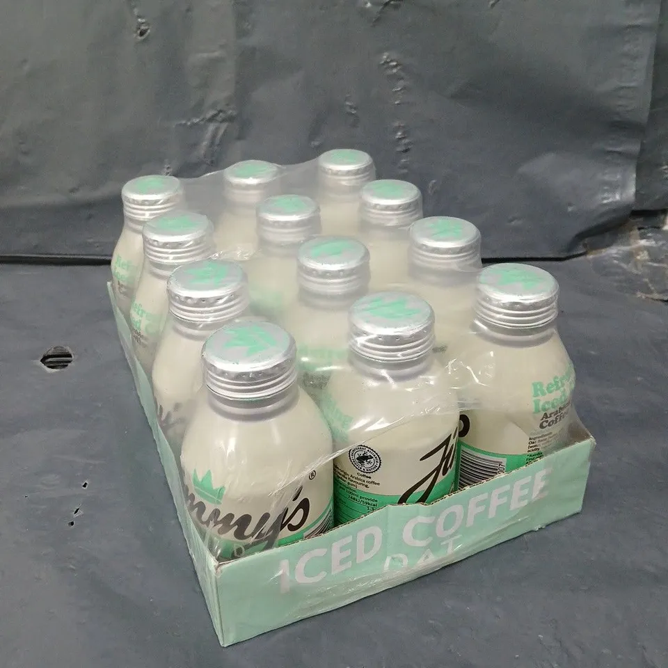 12 X JIMMY'S ICED COFFEE OAT DAIRY DRINKS - COLLECTION ONLY 