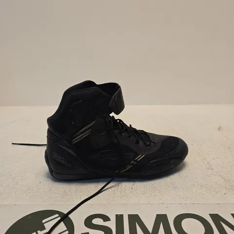 ALPINESTARS FASTER-3 RIDEKNIT HIGH-TOP MOTORCYCLE BOOTS – UK 8.5 (US 9.5) BLACK