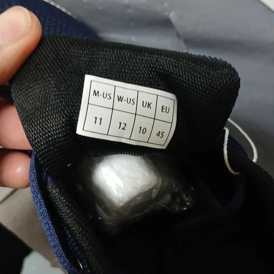 CONZURI LR NAVY MESH TRAINERS – UK 10 (EU 45) – MEN'S FOOTWEAR