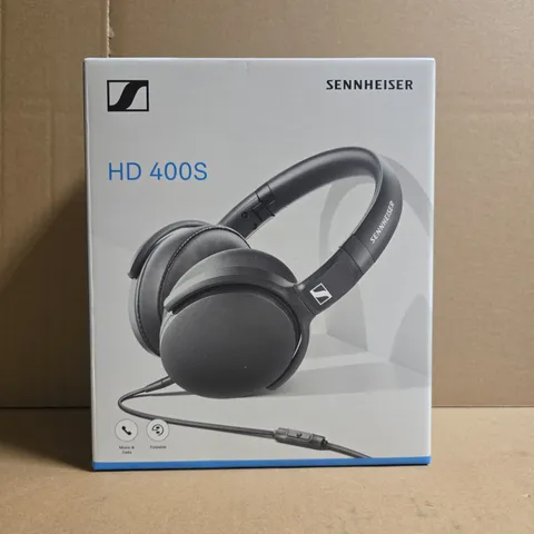 BOXED SENNHEISER HD 400S ON-EAR HEADPHONES